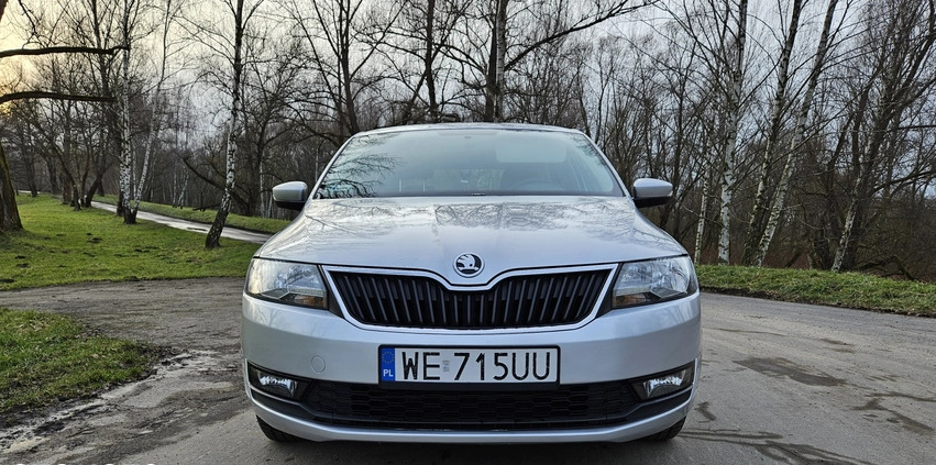 Skoda RAPID cena 41000 przebieg: 88000, rok produkcji 2018 z Oświęcim małe 56